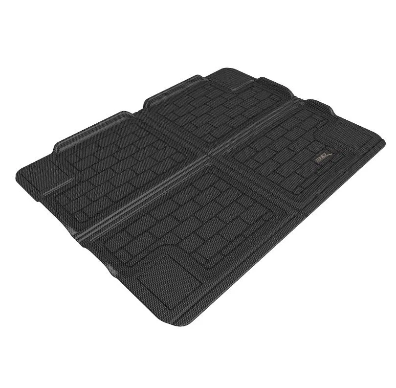 M1FR1491309 – 3D MATS/U-AC Cargo Area Liner, Black Custom Fit Raised Edge Thermoplastic Rubber Of Carbon Fiber Textur...